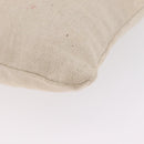 HERMES Aline Shoulder Bag Canvas Beige Auth ka6877-12
