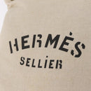 HERMES Aline Shoulder Bag Canvas Beige Auth ka6877-15