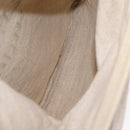 HERMES Aline Shoulder Bag Canvas Beige Auth ka6877-17