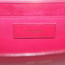 Saint Laurent Betty Chain Shoulder Bag Leather Pink Gold 314516 Auth ka6878A-21