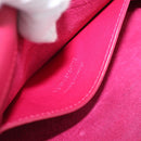 Saint Laurent Betty Chain Shoulder Bag Leather Pink Gold 314516 Auth ka6878A-26