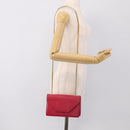 Saint Laurent Betty Chain Shoulder Bag Leather Pink Gold 314516 Auth ka6878A-27