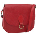 LOUIS VUITTON Epi Saint Cloud GM Shoulder Bag Red M52197 LV Auth ka688-1