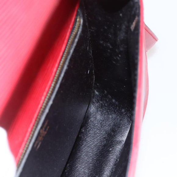 LOUIS VUITTON Epi Saint Cloud GM Shoulder Bag Red M52197 LV Auth ka688