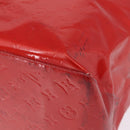 LOUIS VUITTON Monogram Vernis Reade GM Tote Bag Red M91084 LV Auth ka6881-13
