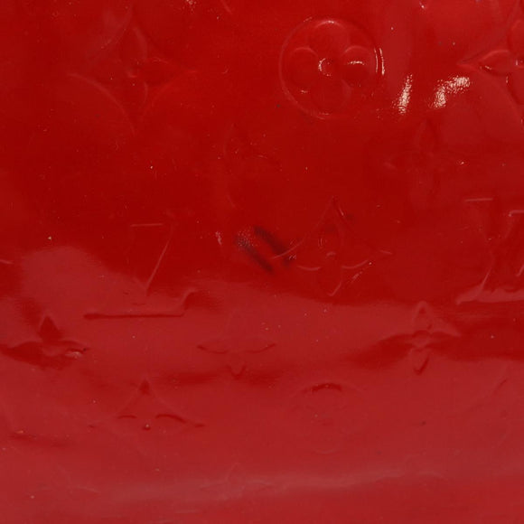 LOUIS VUITTON Monogram Vernis Reade GM Tote Bag Red M91084 LV Auth ka6881