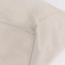 Balenciaga Everyday East West Tote Bag Canvas White Silver 618284 Auth ka6882-12