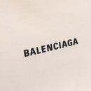 Balenciaga Everyday East West Tote Bag Canvas White Silver 618284 Auth ka6882-16