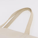 Balenciaga Everyday East West Tote Bag Canvas White Silver 618284 Auth ka6882-8