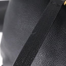 Miu Miu Tote Bag Leather Black Gold Auth ka6883V-12