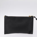 Miu Miu Tote Bag Leather Black Gold Auth ka6883V-27