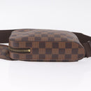 LOUIS VUITTON Damier Ebene Geronimos Shoulder Bag N51994 LV Auth ka6885-10