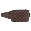 LOUIS VUITTON Damier Ebene Geronimos Shoulder Bag N51994 LV Auth ka6885-2