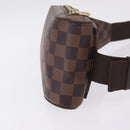 LOUIS VUITTON Damier Ebene Geronimos Shoulder Bag N51994 LV Auth ka6885-4