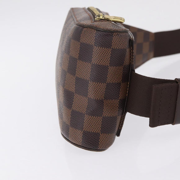 LOUIS VUITTON Damier Ebene Geronimos Shoulder Bag N51994 LV Auth ka6885