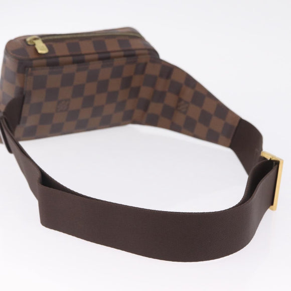 LOUIS VUITTON Damier Ebene Geronimos Shoulder Bag N51994 LV Auth ka6885