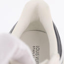 LOUIS VUITTON Sneakers Canvas Leather 7 White LV Auth ka6887-41