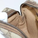 GUCCI GG Supreme Clutch Bag PVC Beige Gold 014 89 0094 Auth ka689-17