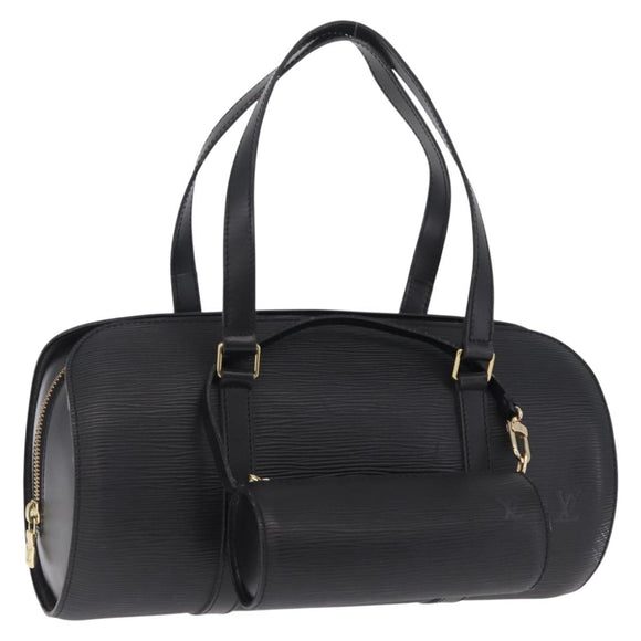 LOUIS VUITTON Epi Soufflot Hand Bag Black M52222 LV Auth ka6898A