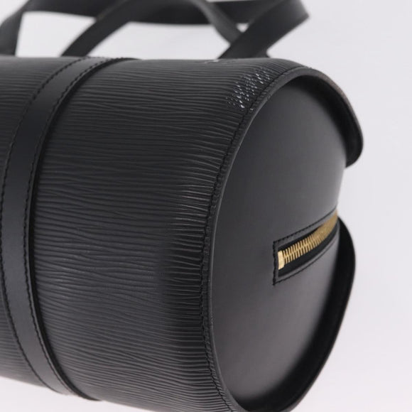 LOUIS VUITTON Epi Soufflot Hand Bag Black M52222 LV Auth ka6898A