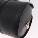LOUIS VUITTON Epi Soufflot Hand Bag Black M52222 LV Auth ka6898A-14