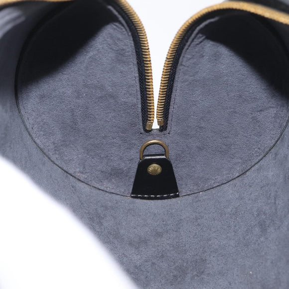 LOUIS VUITTON Epi Soufflot Hand Bag Black M52222 LV Auth ka6898A