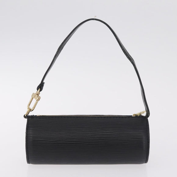 LOUIS VUITTON Epi Soufflot Hand Bag Black M52222 LV Auth ka6898A