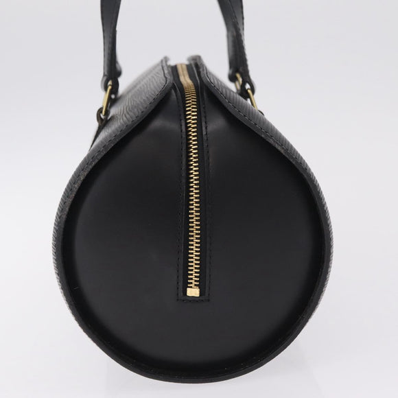 LOUIS VUITTON Epi Soufflot Hand Bag Black M52222 LV Auth ka6898A
