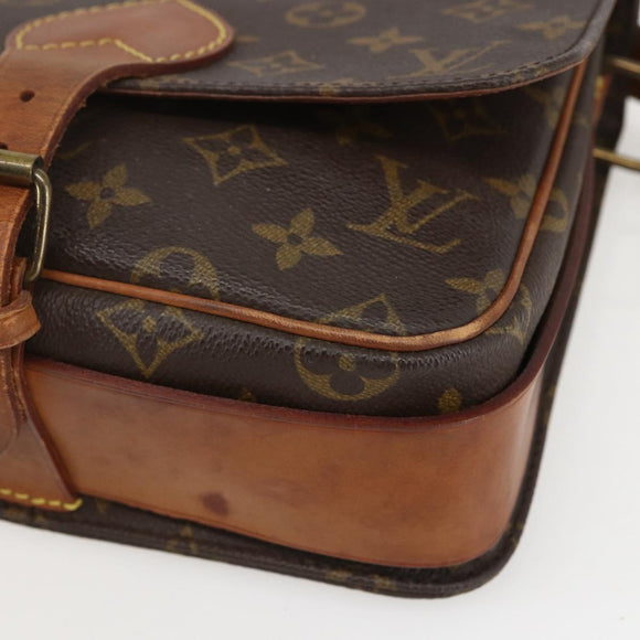 LOUIS VUITTON Monogram Cartouchiere PM Shoulder Bag M51254 LV Auth ka690