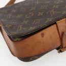LOUIS VUITTON Monogram Cartouchiere PM Shoulder Bag M51254 LV Auth ka690-13