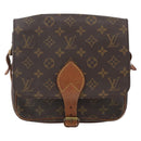 LOUIS VUITTON Monogram Cartouchiere PM Shoulder Bag M51254 LV Auth ka690-2