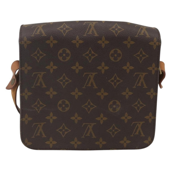 LOUIS VUITTON Monogram Cartouchiere PM Shoulder Bag M51254 LV Auth ka690