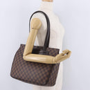 LOUIS VUITTON Damier Ebene Parioli PM Tote Bag N51123 LV Auth ka6901A-24