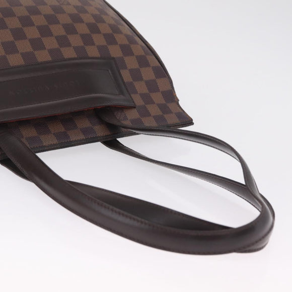 LOUIS VUITTON Damier Ebene Parioli PM Tote Bag N51123 LV Auth ka6901A