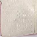Balenciaga Navy Cabas Hand Bag Canvas Pink Silver 339933 Auth ka6905A-5