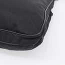 PRADA Shoulder Bag Nylon Black Silver Auth ka6912-12