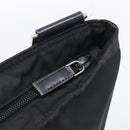 PRADA Shoulder Bag Nylon Black Silver Auth ka6912-15