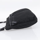 PRADA Shoulder Bag Nylon Black Silver Auth ka6912-4