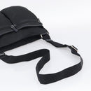 PRADA Shoulder Bag Nylon Black Silver Auth ka6912-7