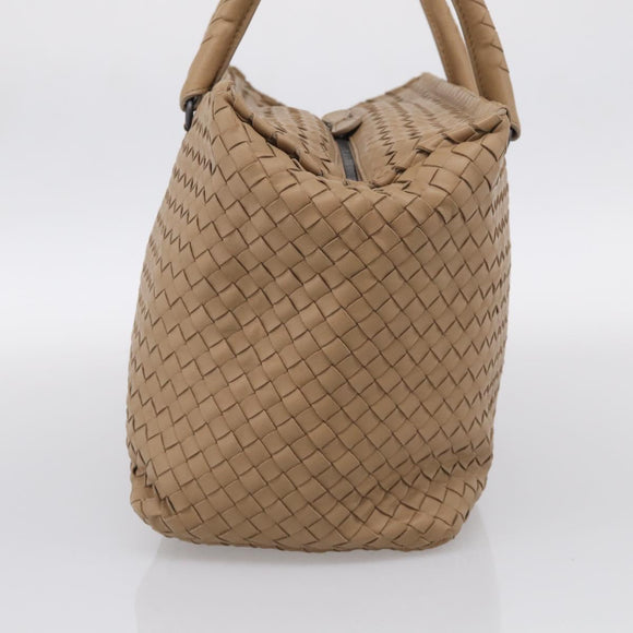 Bottega Veneta INTRECCIATO Tote Bag Leather Brown Auth ka6914V