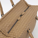 Bottega Veneta INTRECCIATO Tote Bag Leather Brown Auth ka6914V-6