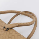 Bottega Veneta INTRECCIATO Tote Bag Leather Brown Auth ka6914V-8
