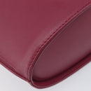Saint Laurent Shoulder Bag Leather Bordeaux Auth ka6915A-12