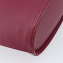 Saint Laurent Shoulder Bag Leather Bordeaux Auth ka6915A-14