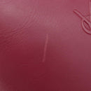 Saint Laurent Shoulder Bag Leather Bordeaux Auth ka6915A-16