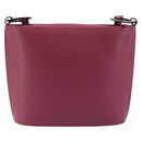Saint Laurent Shoulder Bag Leather Bordeaux Auth ka6915A-3