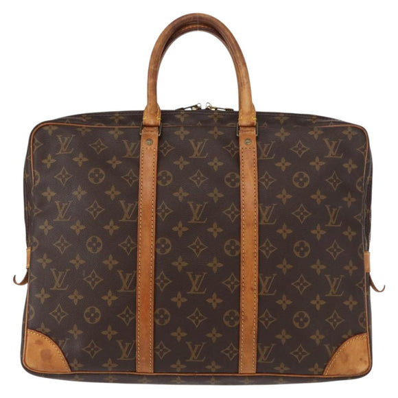 LOUIS VUITTON Monogram Porte Documents Voyage Business Bag M53361 LV Auth ka692