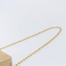 CHANEL Matelasse Chain Shoulder Bag Lamb Skin Beige Gold CC Auth ka6924A-10