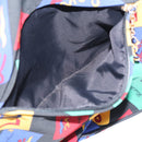 Saint Laurent Backpack Nylon Multicolor Gold Auth ka6928-23