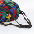 Saint Laurent Backpack Nylon Multicolor Gold Auth ka6928-7